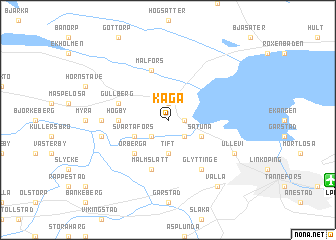 map of Kaga
