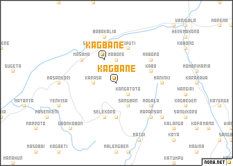 map of Kagbane
