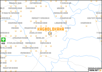 map of Kagbolokaha