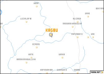 map of Kagbu