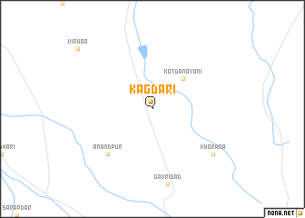 map of Kagdari