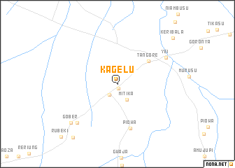 map of Kagelu