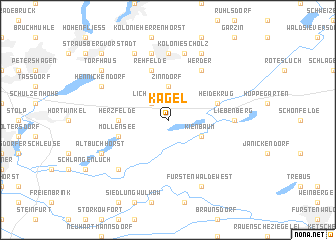 map of Kagel