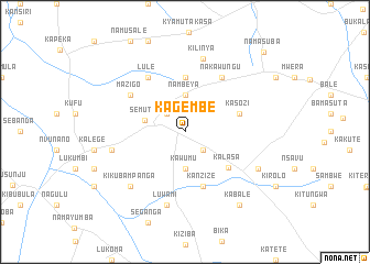 map of Kagembe