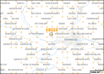 map of Kager