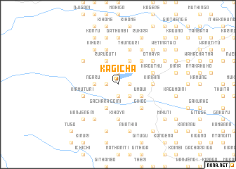 map of Kagicha