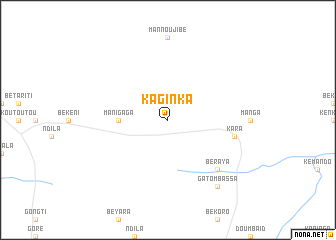 map of Kaginka