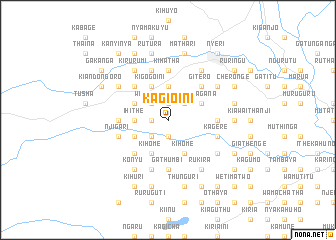 map of Kagioini