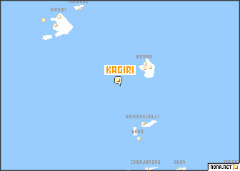 map of Kagi-ri