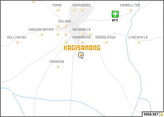 map of Kagisanong