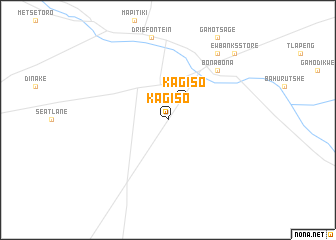 map of Kagiso