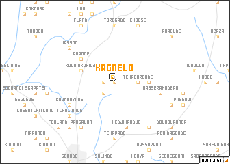 map of Kagnelo