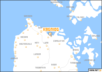 map of Kagniog