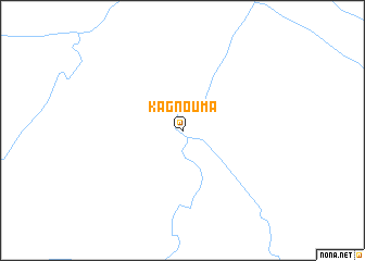 map of Kagnouma