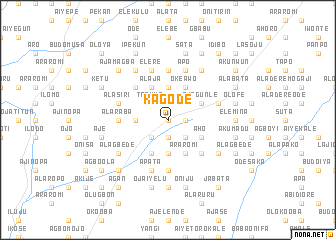 map of Kagode