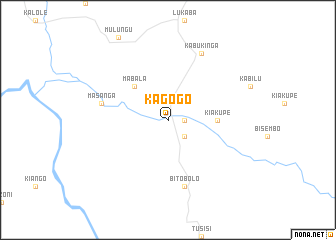 map of Kagogo