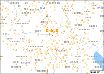 map of Kāgor