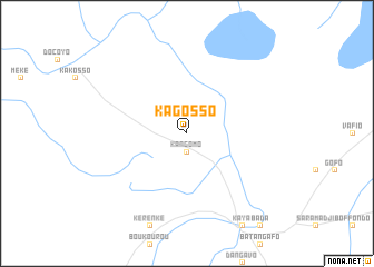 map of Kagosso