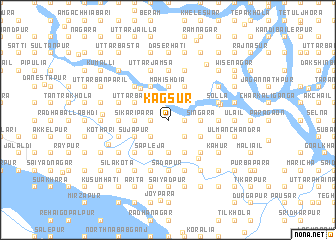 map of Kāgsur