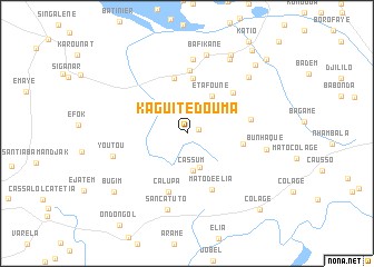 map of Kaguite Douma