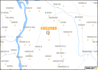 map of Kagumba