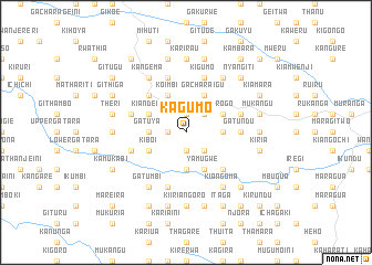 map of Kagumo