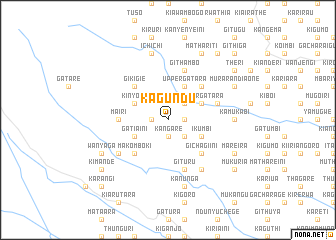 map of Kagundu