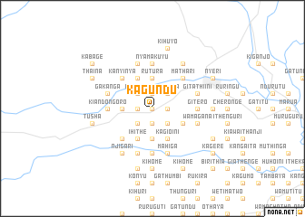 map of Kagundu