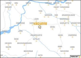 map of Kagurna