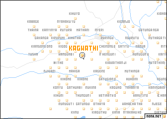 map of Kagwathi