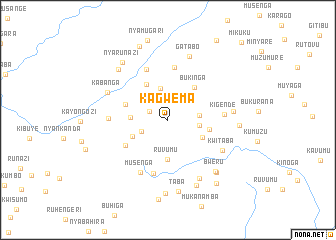 map of Kagwema