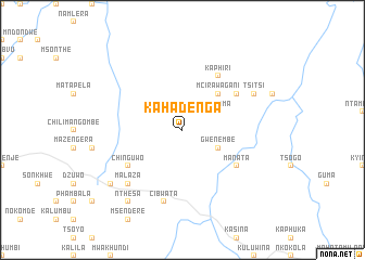 map of Kahadenga