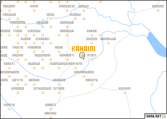 map of Kahaini