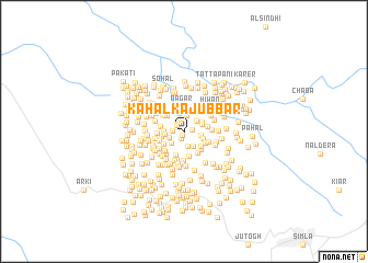 map of Kāhal ka Jubbar