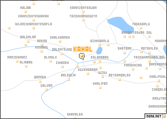 map of Kahal