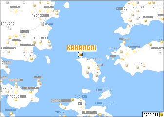 map of Kahang-ni