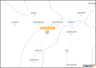 map of Kahania