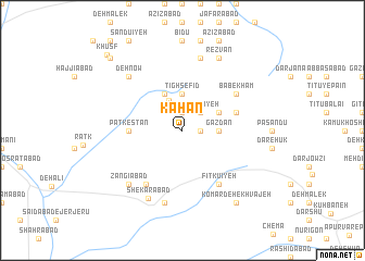 map of Kahan