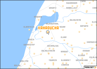 map of Kahaoucha