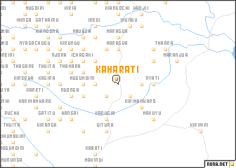 map of Kaharati