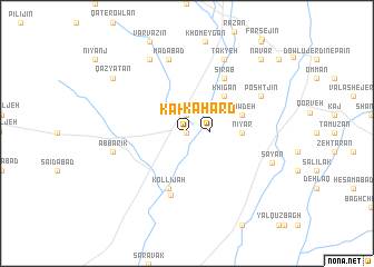 map of Kahārd