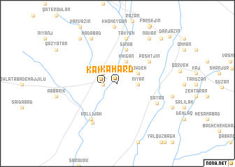 map of Kahārd