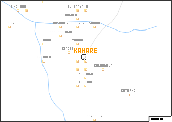 map of Kahare