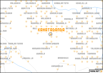 map of Kahatadanda