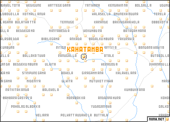 map of Kahatamba