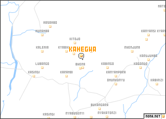 map of Kahegwa