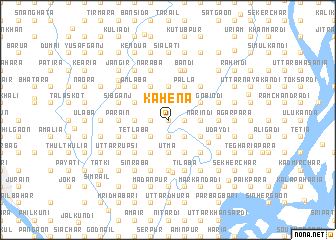 map of Kāhena