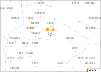 map of Kahgeh