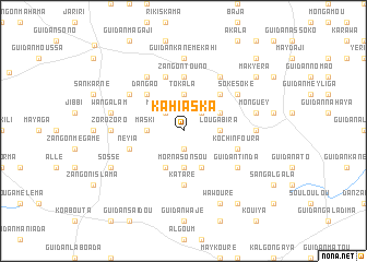 map of Kahi Aska