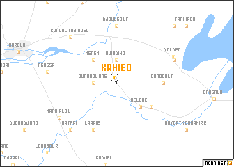 map of Kahiéo